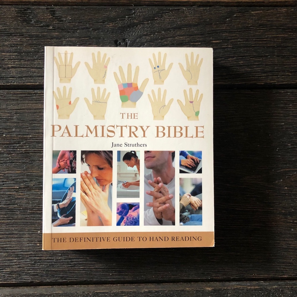 3/$15 - Palmistry bible book by Jane Struthers